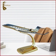 [kokiya] Airplane Model Simulated G650er Aircraft Model for Office Home Living Room