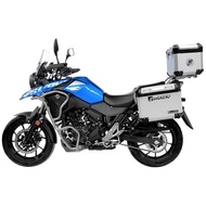 GSADV Suzuki V-Strom 250 DL250 Motorcycle Top Box Aluminium &amp; Side Box Aluminium With Pannier Rack