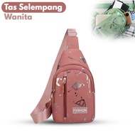Women's Fashion Waistbag Model Sling Bag, Latest Trendy Earphone Hole Slot Bag - YS 77