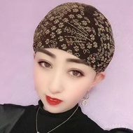 Summer Thin Head Cap Women Western Style Mother Home Windproof Dustproof Hat Women 2025 New Style Co