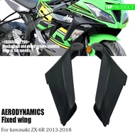 For KAWASAKI ZX-6R ZX 6R ZX6R ZX-636 2013-2018 Motorcycle Fairing Parts Aerodynamic Wing Kit Fixed W