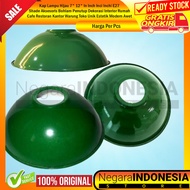 HIJAU Green Lampshade 7" 12" In Inch Inch Inch E27 Shade Accessories Bulb Cover Interior Decoration 
