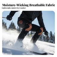 D3O Ski Protective Pants, Breathable, Impact-Resistant Pelvic & Knee Guard, Unisex, Premium Design