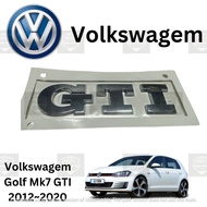 Volkswagen ( Golf / GTI /MK7 ) Trunk logo GTI