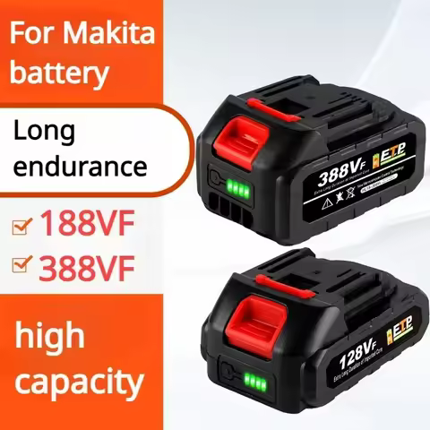 18V 128VF 388VF Large Capacity Li-Battery Replaceable Power Tool Battery Drill Battery Household Pow