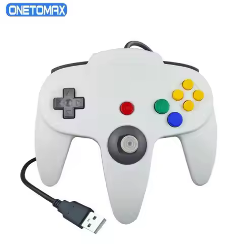 For Nintendo 64USB Wired Gamepad For Host N64 Controller Gamepad Joystick for Classic 64 Console Gam