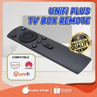 [Ready Stock] Unifi TM HyppTV Box Remote Control / Unifi Plus Box Compatible Remote Control Black HP