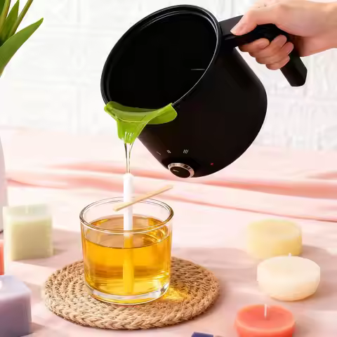 3 Level Temperature Wax Melting Pot Candle Wax Melting Device 1.5L Adjustment Electric Non-stick Can