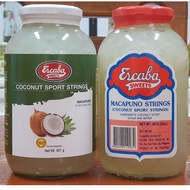Escaba Sweets Macapuno in a jar Dessert Strings Macapuno Balls