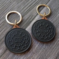 OREO-巧克力口味造型悠遊卡 晶片吊飾 客製名字造型悠遊卡