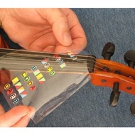 1pc 4/4 Violin Fiddle Fingerboard Stickers Fret Markers Labels Multicolor