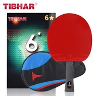 TIBHAR Tall and straight6Star Table Tennis Racket7Star Single Shot Professional Eight-Star Finished 