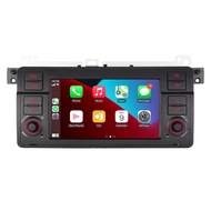 LXKLSZ Car Stereofor BMW E46 3 Series 1999-2004 Compatible with Wireless Carplay/Android Auto with 7