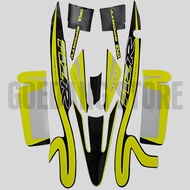 Standard Striping Yamaha F1zr Fizr F1 Zr Caltex Yellow Caltec Quality Stickers