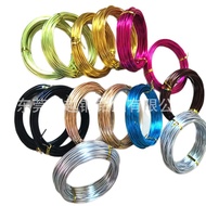 5m 1 Roll Alumina Wire Color Aluminum Wire Handmade DIY Aluminum Wire Bonsai Shape Aluminum Wire Jew