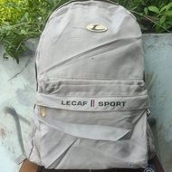 Tas Ransel Lecaf Sport Crem