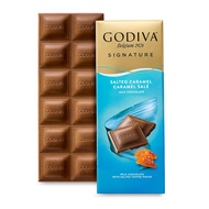 Godiva Milk Chocolate Salted Caramel Bar 90g [Belgium]