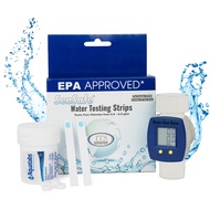 Complete Boat & RV Drinking Water Kit - 100 Aquatabs Water Purification Tablets + 50 Chlorine Test S