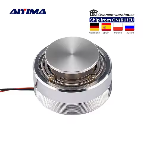 AIYIMA Audio Portable Speakers 25W/20W 4 Ohm/8 Ohm 44/50MM Full Range Vibration Speaker Altavoz Port