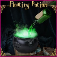 Cauldron Diffuser Cauldron Halloween Decor Bottle Bubbling Pot Black Spooky Holiday Supplies Party D