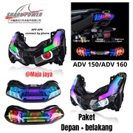 Handsome package lights ADV 150 ADV 160 Headlights plus Stoplamp Complete front and rear package Con