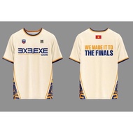3X3. EXE Game | White Cream T-shirt