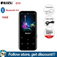 FAAEAL RUIZU D19บลูทูธ4.0 Lossless MP3 16GB แบบพกพา Walkman พร้อมอีบุควิทยุเอ็ฟเอ็มการบันทึก Pedomet