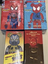 BE@RBRICK Marvel 蜘蛛俠 100% & 400%