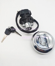 Motorcycle Ignition Switch Fuel Tank Gas Cap Lock W/Keys For Keeway Superlight 125 150 200 QJ200-2G 