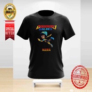 BOBOIBOY GALAXY YING CAN ADD ON NAME DESIGN 16 TSHIRT ROUND NECK FOR ALL