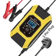 【MY Ready Stock】12V 5A/7A/8A Car Battery Charger Motorcycle Acid Battery Charger Intelligent Auto&Mo