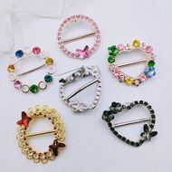 Ratu Seri Ring brooch tudung mutiara Muslimah Cincin Tudung Scarf Buckle Tudung Ring Tudung Bawal Ri