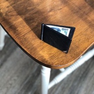 日本製【DUALLINE *純* 紙鈔夾短夾】革職人 錢夾銀包 鈔票夾