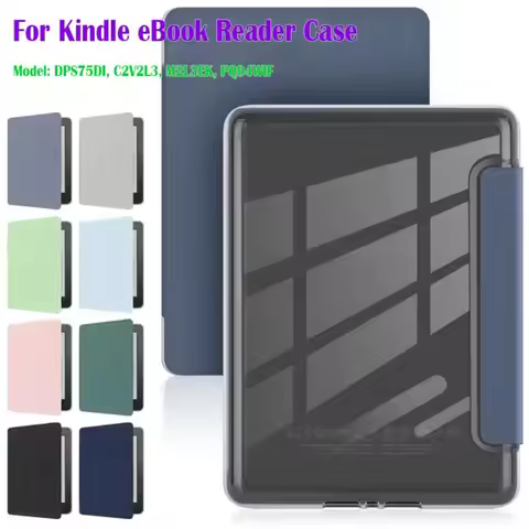 10/11/12th Gen 6 6.8 7 inch e-Reader Case Acrylic Auto Sleep/Wake SA568B C2V2L3 Folio Cover for Kind
