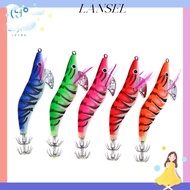 LA 5PCS squid hook, fishing tackle 12g octopus lure, 2023 jigs lead sinker 14.5g bait lifelike