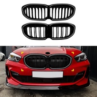BMW 1 Series F40 2019-2024 Illuminated LED Single Line Double Line Middle Grid Grille Modification