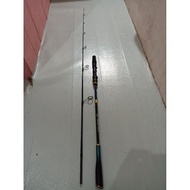 Second hand daido Trident light jigging fishing rod