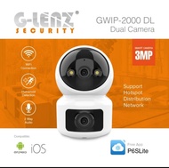 IP CAMERA GLENZ CCTV WIFI DUAL CAMERA 3MP INDOOR GWIP-2000-DL