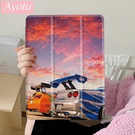 1 Pc Sports Car & Sunset Tablet Case & Kindle E-Book Case Compatible With IPad 10th Generation, IPad