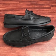 Terbaru! Sperry Top Sider Authentic All Black