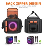 กระเป๋าท่องเที่ยวกลางแจ้งกระเป๋าเก็บของลำโพงกันกระแทกเคสพกพาและเสียงแบบพกพาสำหรับ JBL Partybox Essen