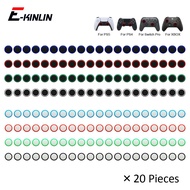 20 Piece Silicone Joystick Grip Caps Controller Thumb Stick Cover Case For Sony Playstation DualSense Dualshock 4 5 PS4 PS5