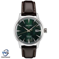 Seiko Presage Mockingbird Cocktail SRPD37 SRPD37J SRPD37J1 Mens Leather Watch