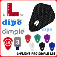 L-Style Darts Flight - L-Flight Pro【 L9 Z-Shape Dimple 】