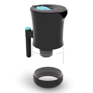 (45 DAYS SUPPLY) Phox V2 Water Filter | 2.2L Glass Water Filter Jug and Refillable Eco Cartridge Car