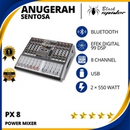 Mixer Black Spider PX 8 (8 Channel) Original