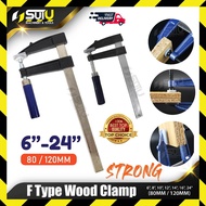 【VALUE BUY】AFC6/ AFC8/ AFC10/ AFC12/ AFC14/ AFC16 / AFC24 6"~24" x 80MM ~ 120MM F Type Wood Clamp / 