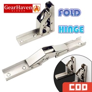 Folding Bracket Heavy Duty Shelf Hinge Right Angle Hidden Support For Workbench Fold Out Table