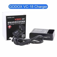🛒🔥Godox VC-18 Charger V850/V850II/V860/V860II Lithium Battery Flash Dedicated Charger