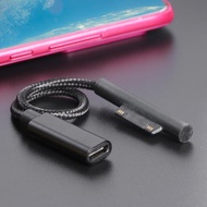 Braided 65W PD Fast Charging USB Type C Female Cable for Microsoft Surface Pro 5 Computer Accessory